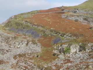 photo: workings on incline