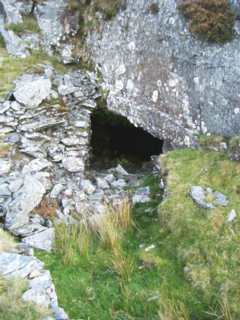 photo: entrance to underground workings view