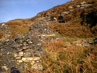 photo: stacked ore